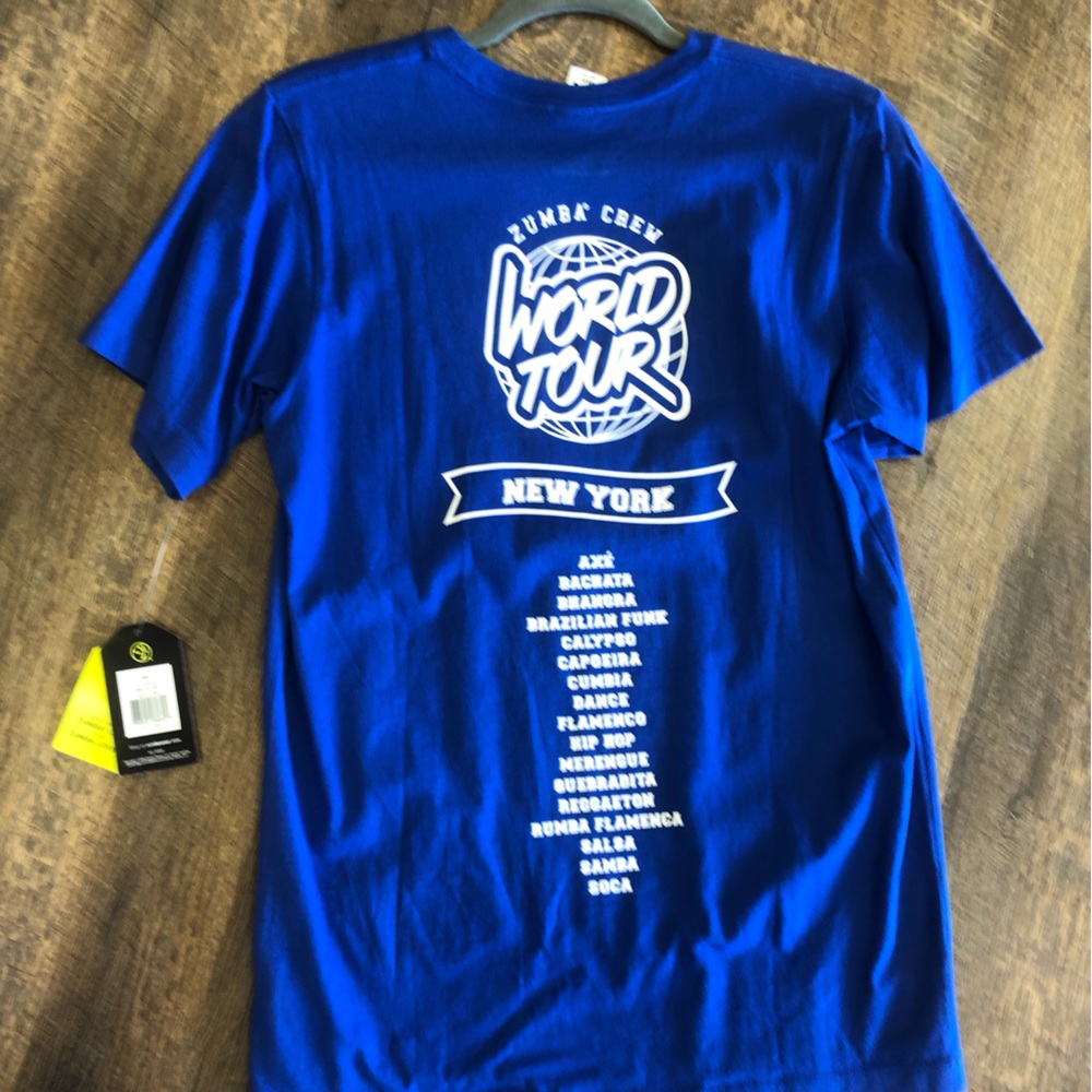 XS/S ZUMBA T Shirt - Picture 2 of 3